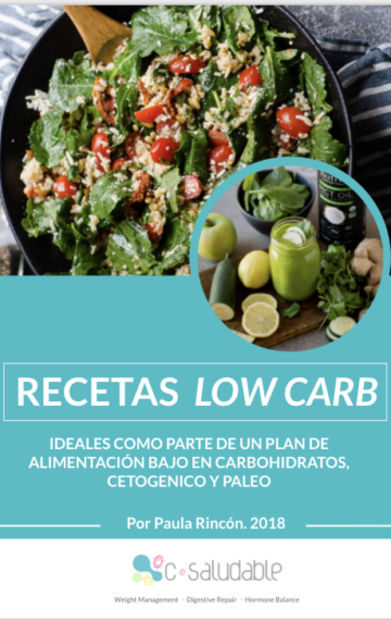 Recetario Low Carb CSaludable